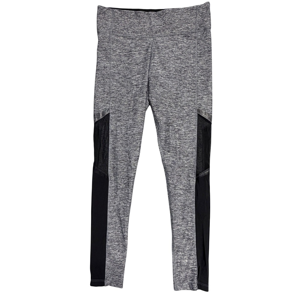Victoria's Secret PINK Ultimate High‎ Rise Mesh Leggings Grey Space Dye Medium